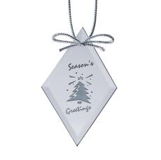 Diamond Gleam Mirror Ornament - Ornaments