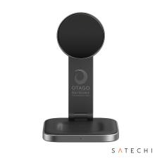 SATECHI&reg; 2-in-1 Foldable Qi2 Wireless Charging Stand - Awards and Gifts