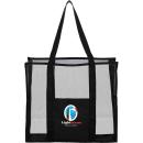 Breezeway Black Mesh Tote Bag