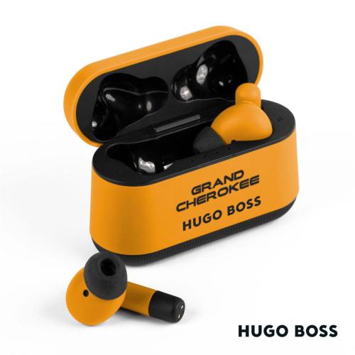 HUGO BOSS　ワイヤレスイヤホン Hugo Boss Gear Matrix Wireless Earphones 4185-HBP7107-BK