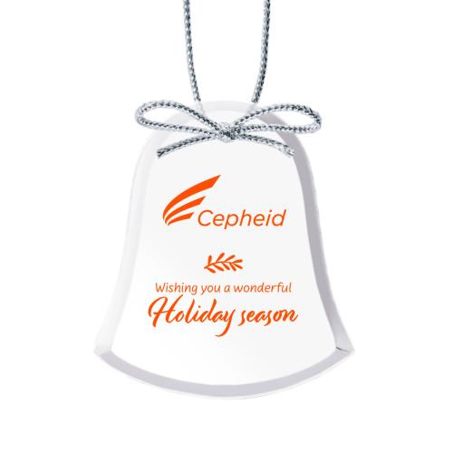 Home & Kitchen - Ornaments - ClarityChime Crystal Bell Ornament