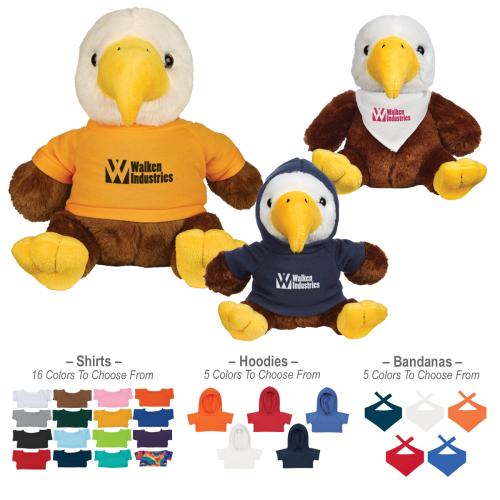 FreedomFlight 6 Customizable Plush Eagle