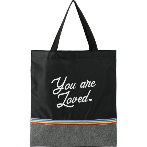 Bags - Tote Bags - EcoHue Recycled Rainbow Tote Bag