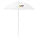 SunShade 70" Arc Beach Umbrella â Blue/White
