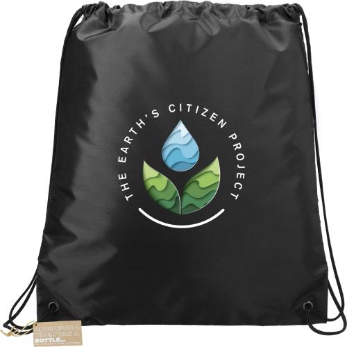 Bags - Drawstring Bags - EccoCycle Recycled Drawstring Bag