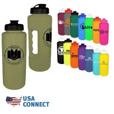 GripQuench 32oz BPA-Free Promo Bottle - Drinkware