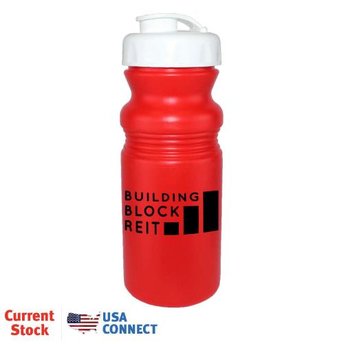 Drinkware - Made in the USA - CycleSip 20oz Flip Cap Bottle