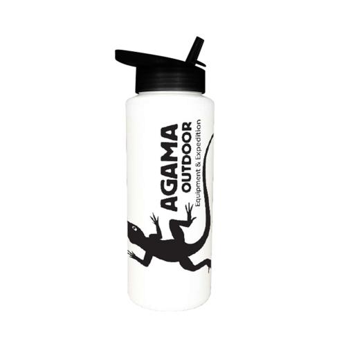 Drinkware - Made in the USA - HydraFlow 32oz Sports Bottle With Straw