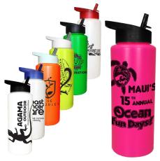 HydraFlow 32oz Sports Bottle With Straw - New Additions