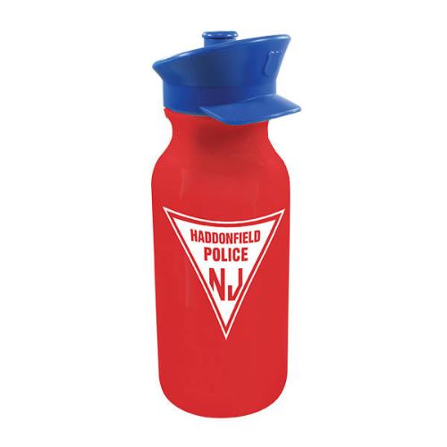 Drinkware - Made in the USA - CycloCop 20oz Push 'n Pull Bottle