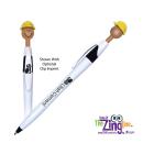 ZingSafe Smiley Helmet Pen - Medium Tone