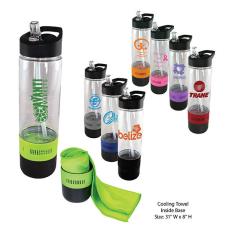 ChillQuench 17oz Bottle & Cool Towel Duo - Occasions