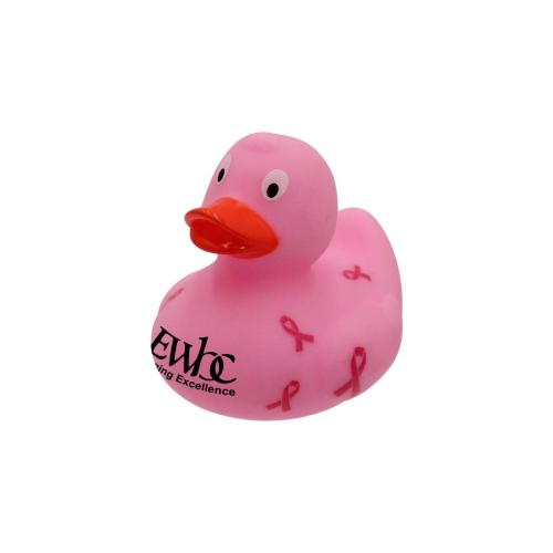 Occasions - Breast Cancer Awareness - ZingyQuack Pink Floater Promo Duck