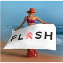 TideSoft Silkscreen Beach Towel - 30x60
