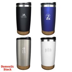 Halcyon&reg; 20 oz. Cork Bottom Tumbler, Laser, Standard - New Additions