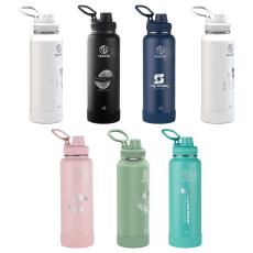 Takeya&reg; 40 oz. Actives with Spout Lid, Laser, Premium - Metal Bottles