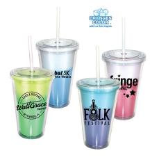Mood&trade; 16 oz. Victory Acrylic Tumbler with Straw Lid - New Additions