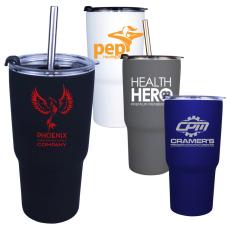 Halcyon&reg; 20 oz. Tumbler with Stainless Straw/Flip Top Lid - New Additions