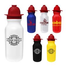 HydroHelix 20 oz Bike-Friendly Squeeze Bottle - Plastic Bottles