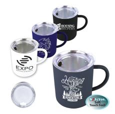 Halcyon&reg; 14 oz. Coffee Mug with Acrylic Lid - Tumblers