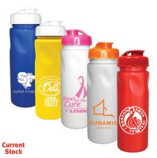GripFlow 24oz Flip-Top Water Bottle - Sports Bottles