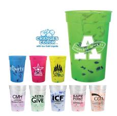 Mood&trade; 17 oz. Confetti Stadium Cup - Color Changing
