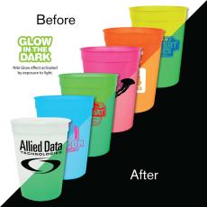 GlowSipper 12oz Radiant Stadium Cup - Made in the USA