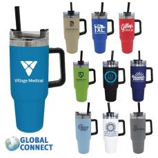 Halcyon&reg; 40 oz. Mug, Global Connect - Mugs