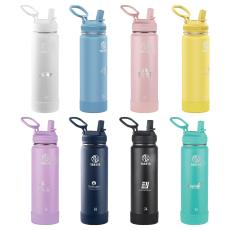 Takeya&reg; 24 oz. Actives with Straw Lid, Laser, Standard - New Additions
