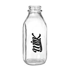 Milkmaid Crystal 1Qt Glass Bottle - Glass Bottles