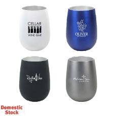 Halcyon&reg; 12 oz. Stainless Steel Wine Glass - New Additions