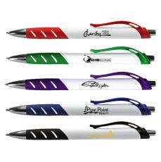 Grippero Chrome Accent Click Pen - Occasions