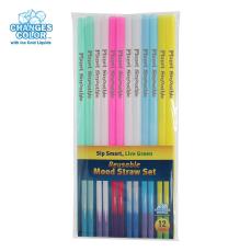 Reusable Mood&trade; Straw - 12 Pack - Occasions