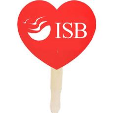 HeartWaves Coated Hand Fan - Toys & Novelties