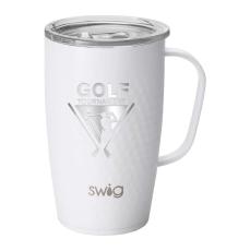Swig&reg; 18 oz. Golf Partee Mug, Laser, Premium - Mugs