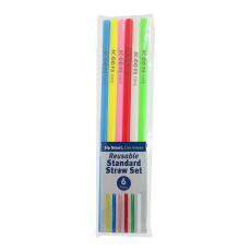 EcoSip 6-Pack Reusable Straw Set - Occasions