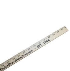 PrecisionClear Dual-Print Yardstick - Rulers