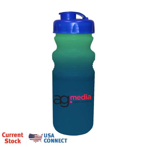 Drinkware - Sports Bottles - Mood&trade; 20 oz. Cycle Bottle with Flip Top Cap, Full Color Digital Direct