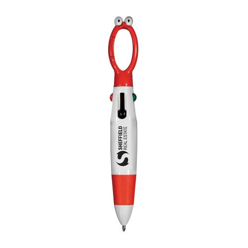 Pens & Writing - 4-Color Carabiner Fun