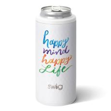 Swig&reg; 12 oz. Golf Partee Skinny Can Cooler, Full Color Digital - New Additions