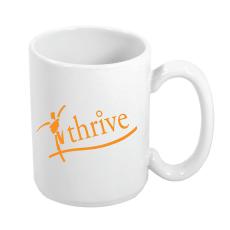 - Grandeur Brew 15oz White Ceramic Mug - Made in the USA
