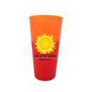 Orange to Tropical Red