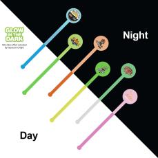 GlowMingle 6 Reusable Party Stirrer - St Patrick's Day
