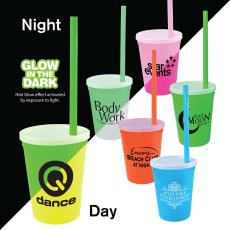GlowSip 12oz Nite Shine Stadium Set - Charity & Walk-a-Thons