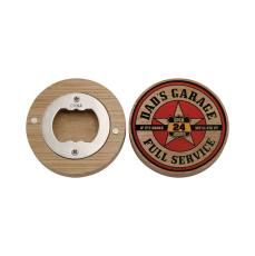 EcoGrip Bamboo Fridge Bottle Opener - Drinkware