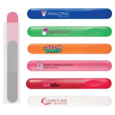 GlamGlide Travel Nail File Duo - Breast Cancer Awareness