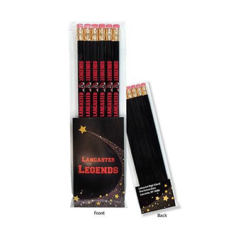 Pens & Writing - Pencils - PioneerPalette 6-Piece Custom Pencil Set