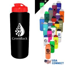 ThirstQuench 32oz FlipCap Sports Bottle - Drinkware