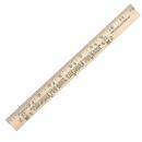 EcoMeasure Timber Ruler - Natural Finish