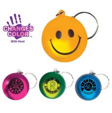 Mood&trade; Smiley Face Stress Key Chain - New Additions